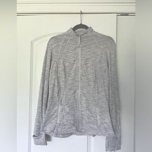Lululemon Define Jacket Size 10 in Wee Are From Space Ice Grey Alpine White